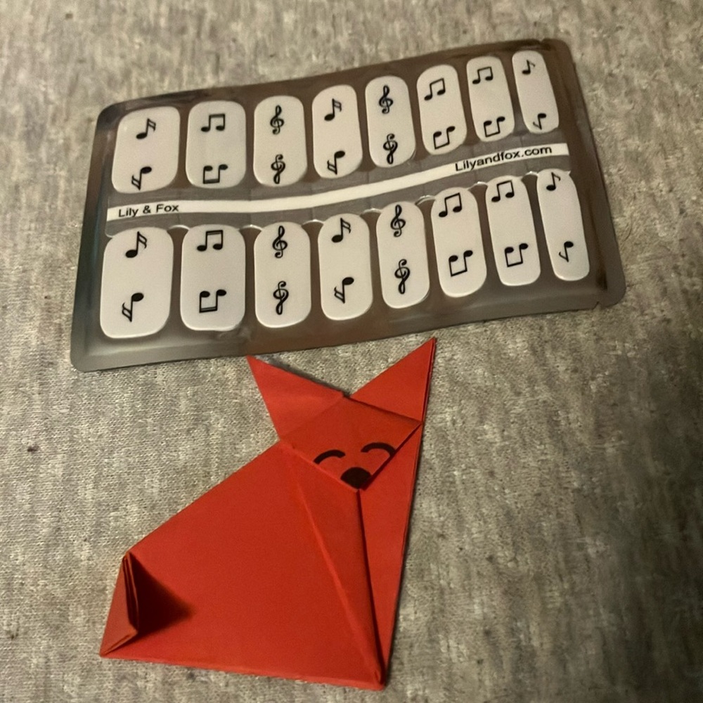 Lily & Fox Music Note Nail Wraps